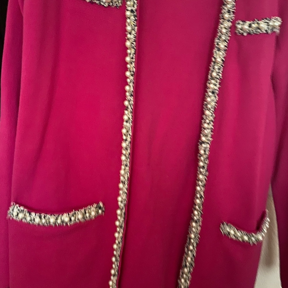 charter club Coat Size 8 With Pearl